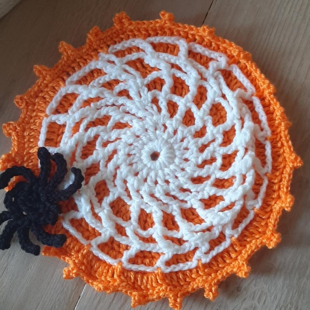 Spider web hotpad